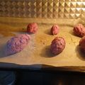 林柏亨 的 好簡單「紫薯地瓜餅乾」熱呼呼的好好吃♡ cooksnap