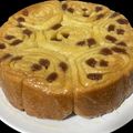 El cooksnap de Karina Della Penna cuando hizo Torta 80 golpes.