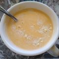 El cooksnap de Nati Serrano cuando hizo Sopa crema de calabaza 🥣.