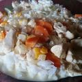El cooksnap de Carlos UY cuando hizo Pollo a la crema y vino blanco.