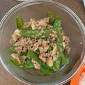รูป Cooksnap ของ Mo Sorasak เมื่อเขาทำ ถั่วลันเตาผัดหมูสับ