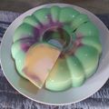 Cooksnap dari Reni Nuraini untuk resep 126. Puding Roti Rainbow