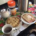 El cooksnap de Melany Vera Farias cuando hizo Panqueques de avena.