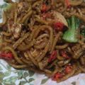 Cooksnap Zuraidah Abu Bakar semasa beliau membuat Mee Goreng Simple.