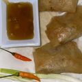 Cooksnap dari Zhe Asya untuk resep Lumpia semarang isi rebung wortel ayam