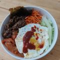 Cooksnap dari Dewi Ario Suhodo untuk resep Bibimbap Korean food