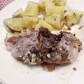 El cooksnap de Ana Barco cuando hizo Pierna de cordero al horno tradicional.