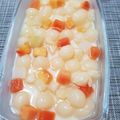 Cooksnap dari niken hayudanti Anggarini untuk resep Puding Tahu Buah (Tofu Pudding)