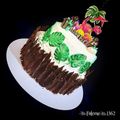 کوک اسنپ * فاطمه * بعد از امتحان کردن کیک تولد دو طبقه.