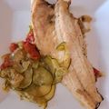 El cooksnap de Leticia Lopez Herrero cuando hizo Dorada o lubina al horno con verduras y shiitake.