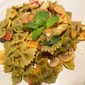 รูป Cooksnap ของ Veggie By Nichy ❤️ เมื่อเขาทำ Pesto Pasta with MushroomFired Egg (Non-Oil)