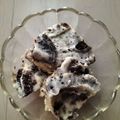 Ruchi Agarwal's cooksnap of when they made Oreo icecream.