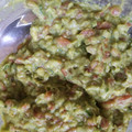 El cooksnap de Mireia cuando hizo Guacamole.