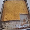 El cooksnap de Josue Almanza cuando hizo Fainá de queso licuado.