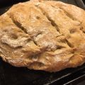 El cooksnap de Yami cuando hizo Pan de campo (Harina de trigo + integral).