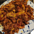 El cooksnap de Raul cuando hizo Pollo con verduras y naranja en reducción de soja.