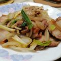 料理菜鳥的不專業廚房（Joyce) 的 洋蔥炒鹹豬肉 cooksnap