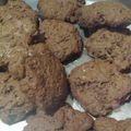 El cooksnap de Mica Silva cuando hizo Galletitas de chocolate.