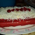 Cooksnap dari Widya untuk resep Red velvet cake kukus spesial KEMERDEKAAN🇮🇩