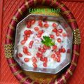 Saroj Shah's cooksnap of when they made બુંદી દાડમ નું રાઇતું (Bundi Dadam Raitu Recipe In Gujarati).