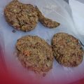 El cooksnap de Daiana Sanchez cuando hizo Hamburguesas de lentejas.
