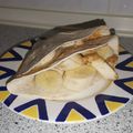 Cooksnap από Ραφαέλα Τόκα στη συνταγή Η ενέργεια της μαϊμούς 🐒🍌🥜 (σνακ τορτίγιας με μπανάνα)