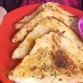 Gurmannat का कुकस्नैप जब उन्होंने आलू सैंडविच (aloo sandwich recipe in Hindi) बनाया था।