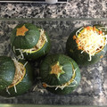 El cooksnap de Genma Fernandez cuando hizo Calabacines rellenos de bacalao y verduras.