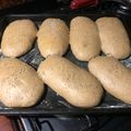 El cooksnap de Pedro Angel Lazarte cuando hizo Pan ciabatta. Ideal para sándwich.