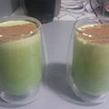 El cooksnap de Nuria cuando hizo Green smoothie o batido verde.