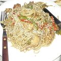 El cooksnap de Martin^ cuando hizo Fideos salteados con verdura (Chow Mein).