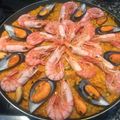 El cooksnap de KRN cuando hizo Paella de marisco.