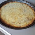 El cooksnap de Vero Rubino cuando hizo Tarta de coco y dulce de leche.