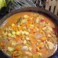 El cooksnap de Antonio Guerini cuando hizo Pollo al disco con verduras.