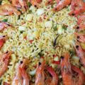 El cooksnap de nelym62 cuando hizo Fideuá de Marisco.