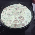 El cooksnap de Lidia Fernandez Perea cuando hizo Pechuga de pollo con salsa verde y nata.