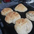 El cooksnap de Yasmina Escares cuando hizo Pan amasado con masa madre.