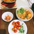 Cooksnap của Tống Hồ Trà Linh khi họ làm theo món Mì ramen kim chi thị bò