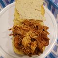 Elyse Rose's cooksnap of when they made Slow Cooker Shredded BBQ Chicken.
