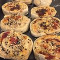 El cooksnap de lu10 cuando hizo Scones gourmet de jamón y tomate seco.