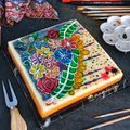 Cooksnap dari Wiwik N untuk resep Puding Lukis / Puding Batik