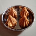 Pooja Vora's cooksnap of when they made મોદક લાડુ (Modak Ladoo Recipe In Gujarati).