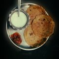 shivangi antani's cooksnap of when they made મસાલા લચ્છા પરાઠા (Masala Lachha Paratha Recipe In Gujarati).