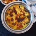 Rupa Tiwari का कुकस्नैप जब उन्होंने पालक आलू पकौड़ा कढ़ी(palak aloo pakoda kadhi recipe in hindi) बनाया था।