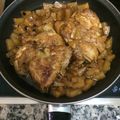 El cooksnap de José Lorenzo cuando hizo Pollo con piña.
