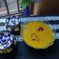 Sumita Roychowdhury's cooksnap of when they made নারকেল দিয়ে ভাজা সোনামুগ ডাল(Narkel diye Bhaja Sona moog dal recipe in Bengali).