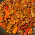 Máthé Csilla Cooksnap-ja, amikor elkészítette a(z) Lecsós pulykatokány receptet.
