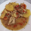 El cooksnap de BETO cuando hizo Pollo a la Sidra.