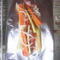 El cooksnap de Radatz Radatz cuando hizo Pescado papillote.