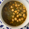 El cooksnap de Lucía Maza cuando hizo Potaje vegano de garbanzos y arroz.